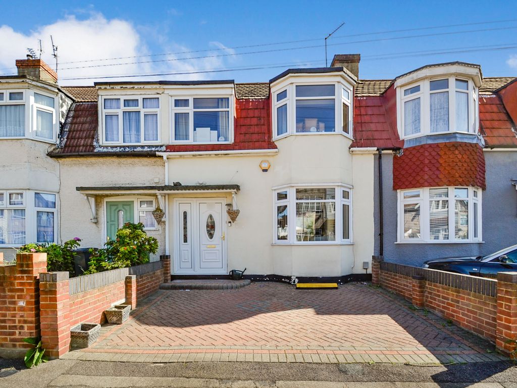 3 bed terraced house for sale in Norfolk Road, Dagenham RM10, £430,000