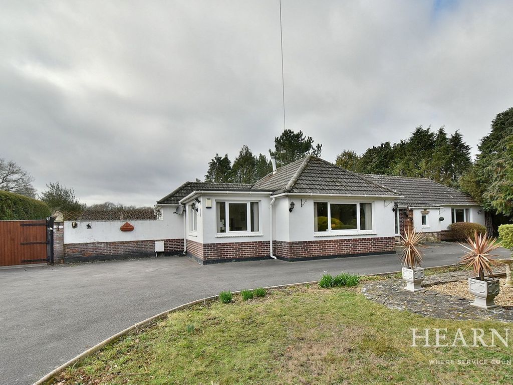 3 bed detached bungalow for sale in West Moors Road, Three Legged Cross