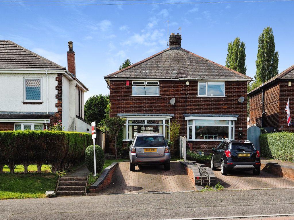 2 bed semidetached house for sale in Nottingham Road, Hucknall