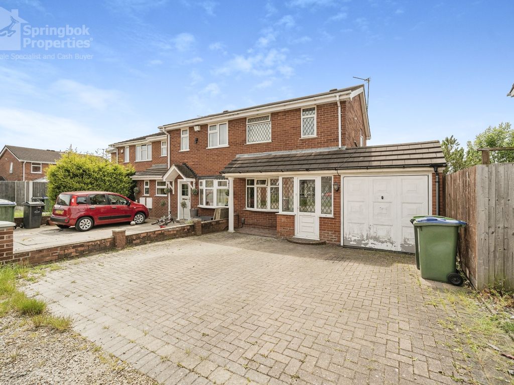 2 bed semidetached house for sale in Catherton Close, Tipton, West