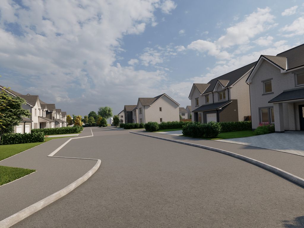 New home, 3 bed detached house for sale in Crichton Road, Midlothian