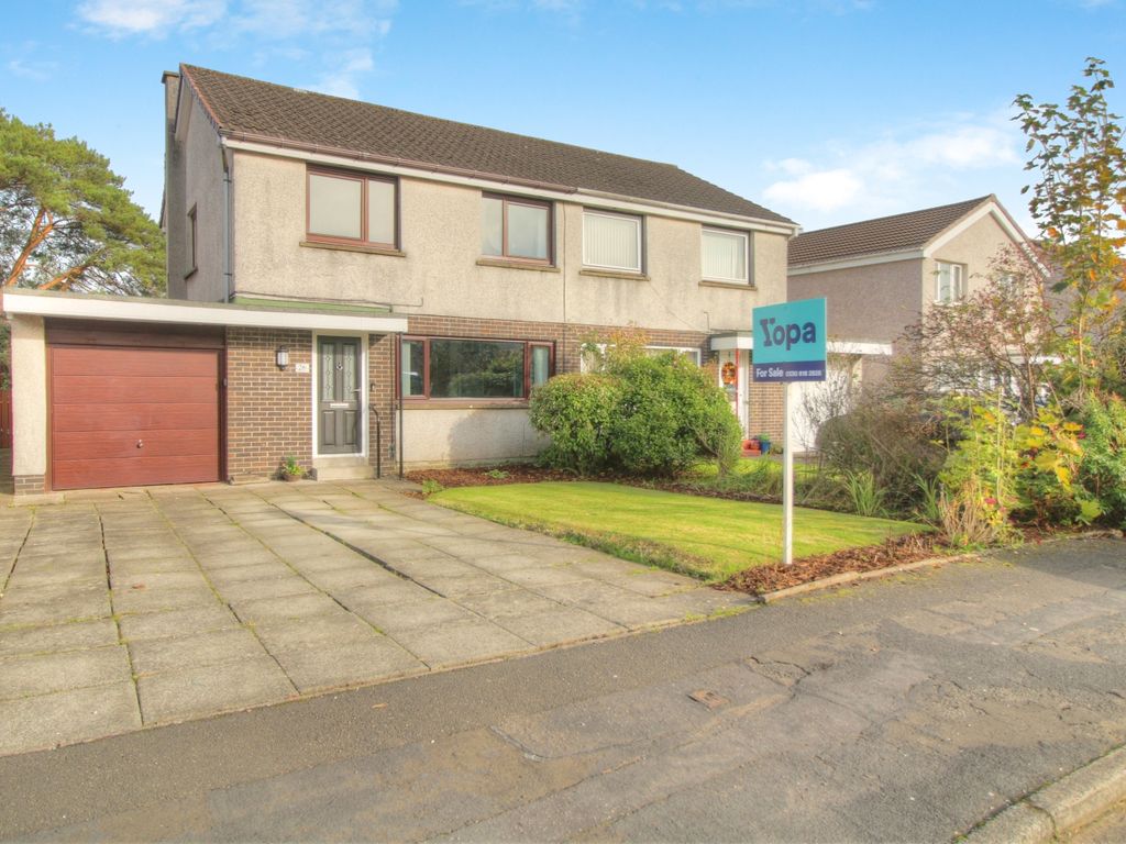 3 bed semidetached house for sale in Cedar Road, Banknock, Bonnybridge