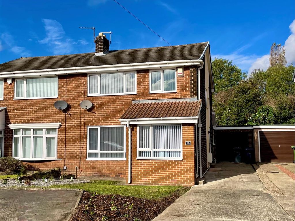 3 bed semidetached house for sale in Holland Park Drive, Jarrow NE32, £189,950 Zoopla