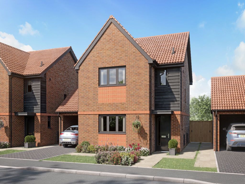 New home, 3 bed detached house for sale in "The Derwent" at Grovehurst