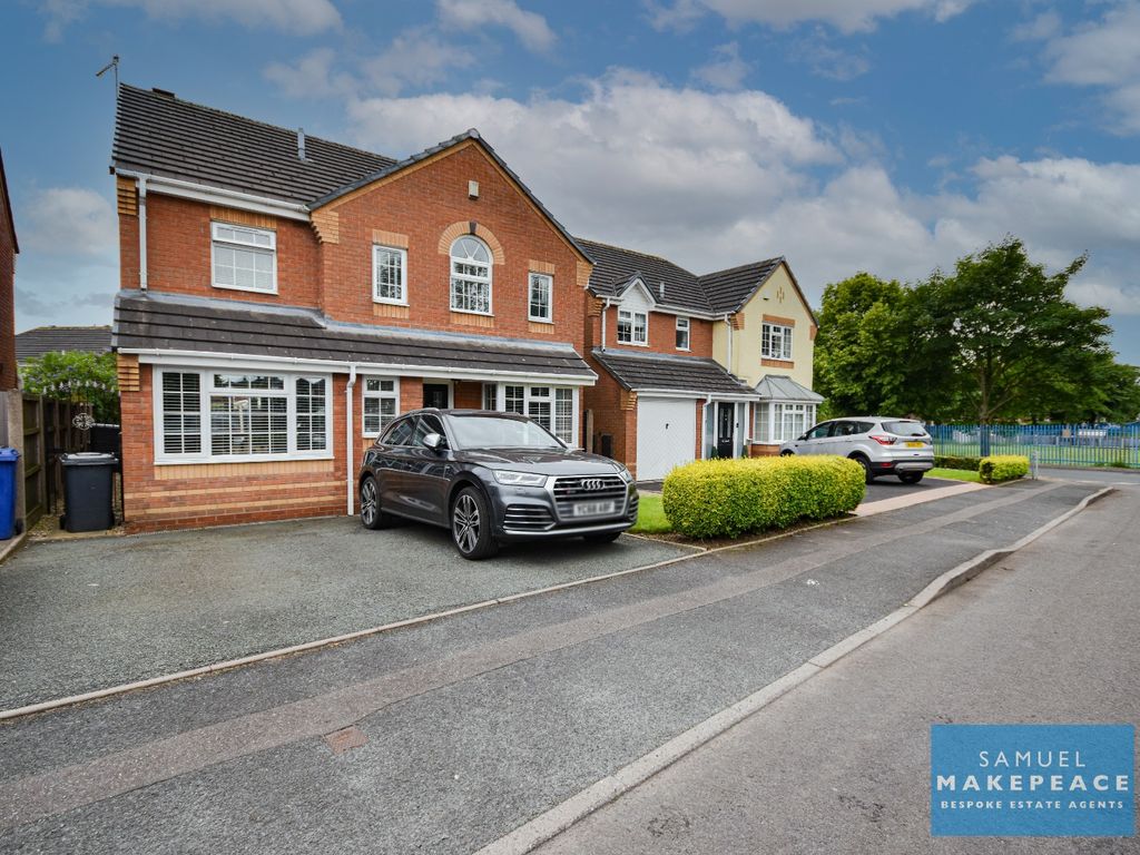 4 bed detached house for sale in Sophia Way, Newcastle, Staffordshire