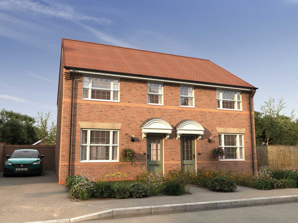 New home, 3 bed semidetached house for sale in "The Dunham" at Tessall