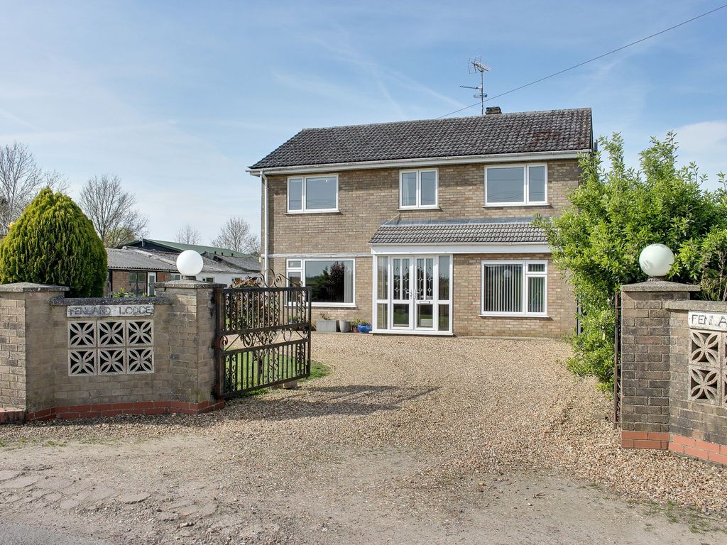 6 bed detached house for sale in King John Bank, Walpole St. Andrew