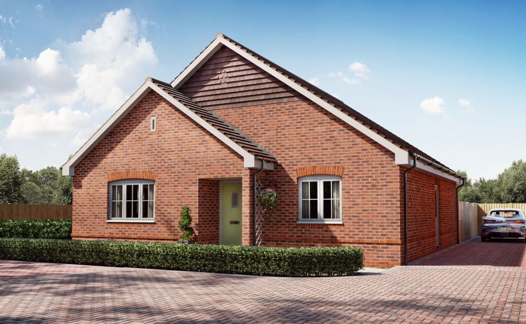 New home, 2 bed bungalow for sale in North End Road, Yapton, Arundel