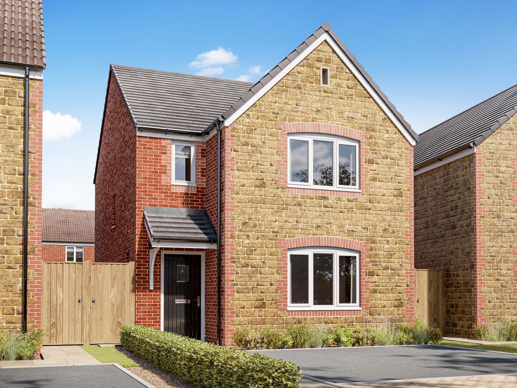 New home, 3 bed detached house for sale in "The Sherwood" at Narcissus