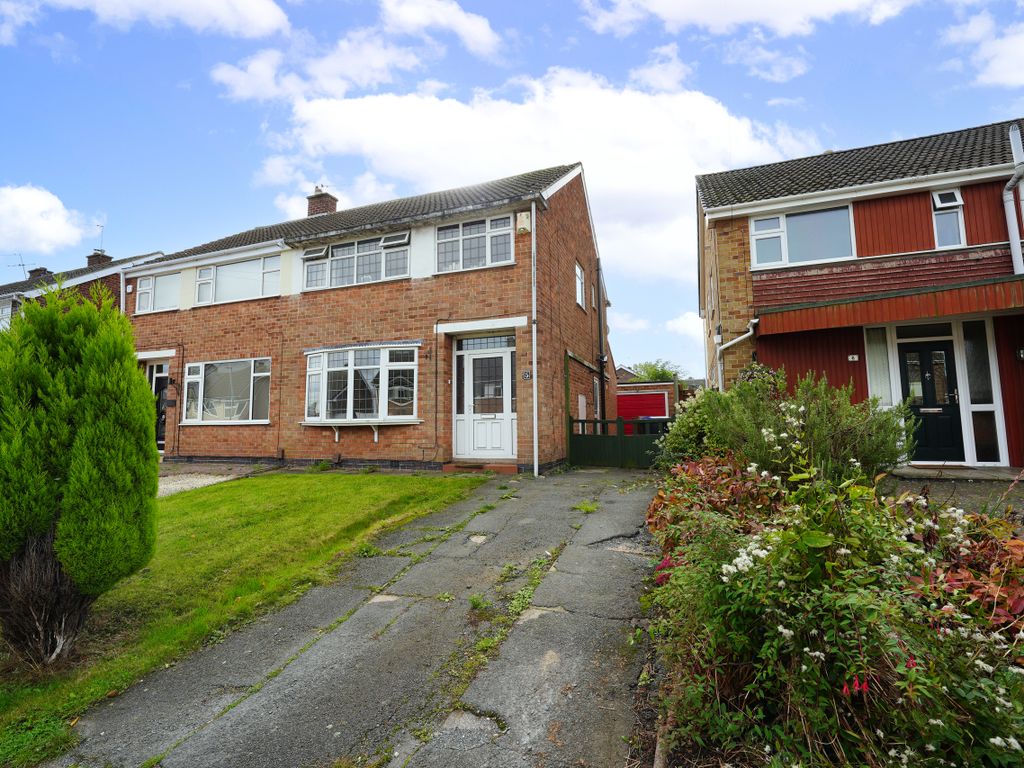 3 bed semidetached house for sale in Fieldcourt Road, Groby, Leicester