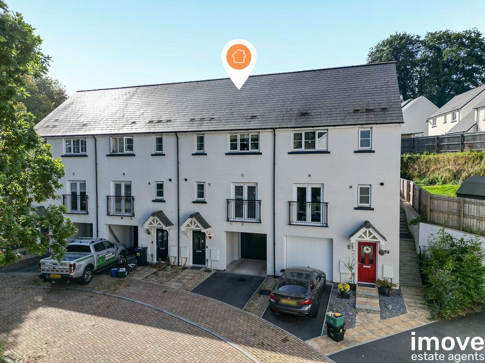 3 bed town house for sale in Eagle Crescent, Newton Abbot TQ12, £