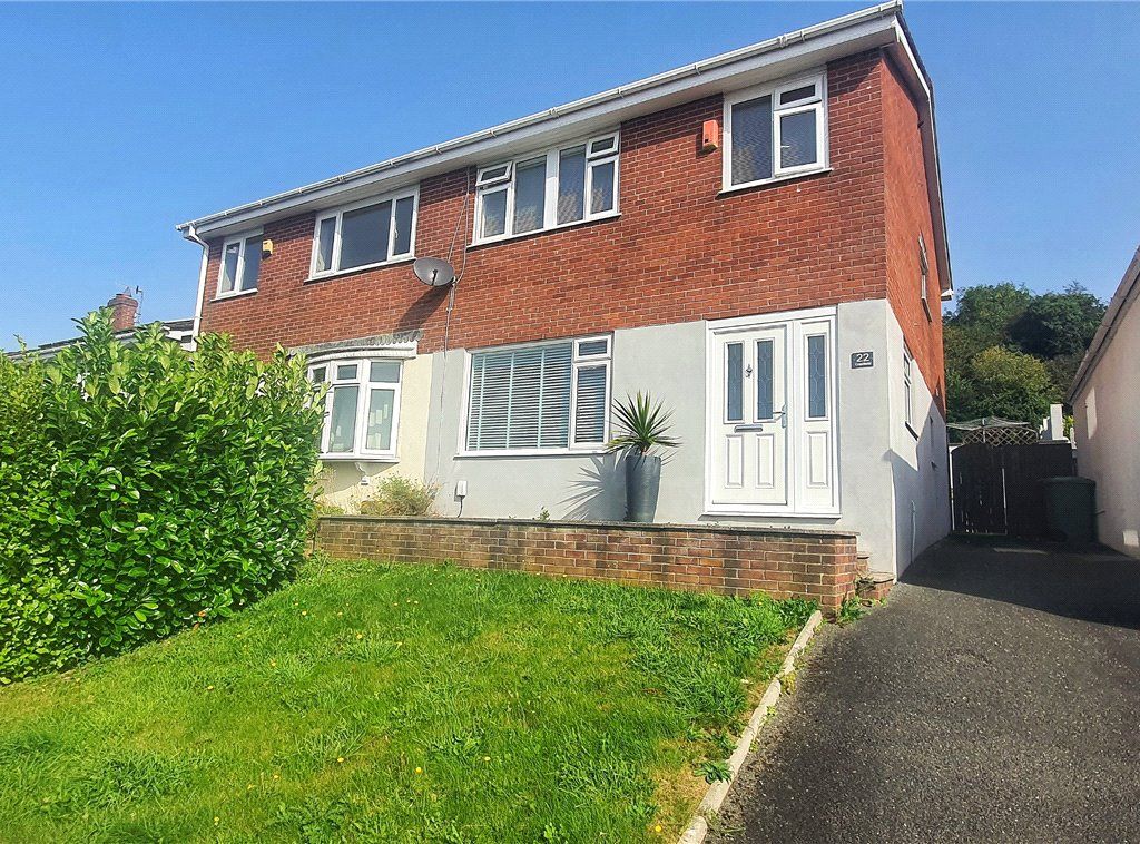 3 bed semidetached house for sale in Cranfield, Plymouth PL7, £300,000