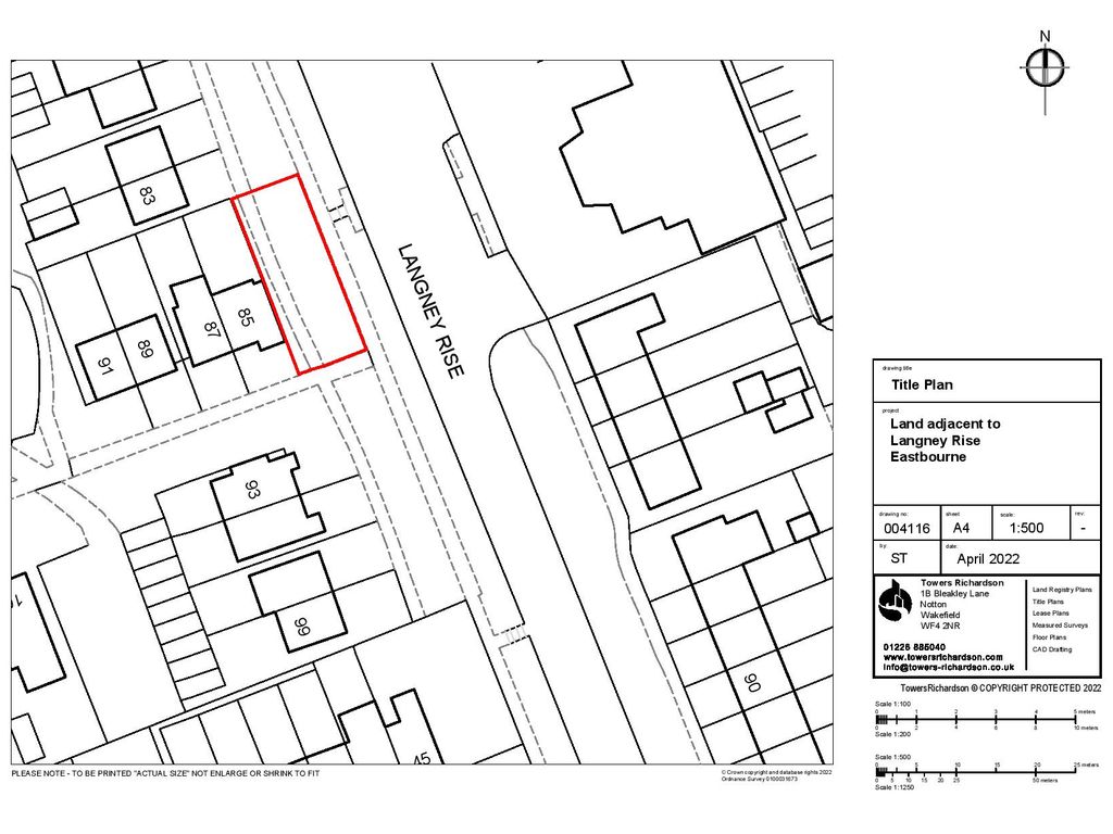 Land for sale in Land Adjacent To Langney Rise, Eastbourne BN23 Zoopla
