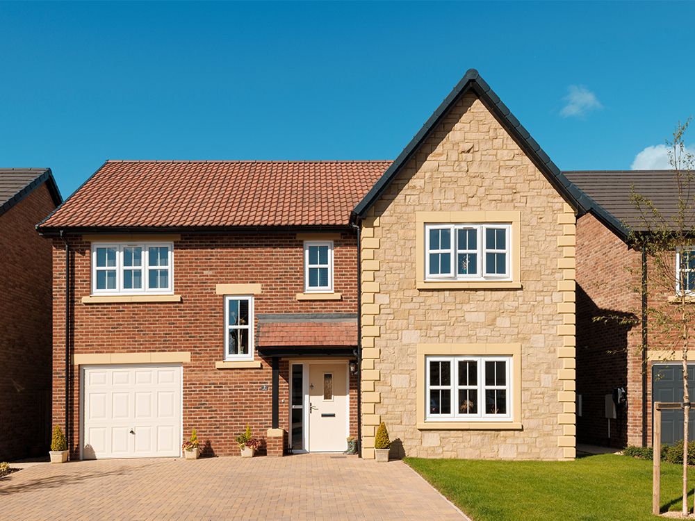 New home, 4 bed detached house for sale in "Lawson" at Thirsk Road