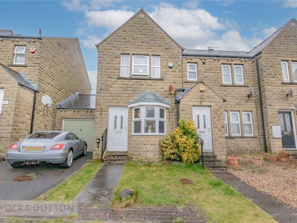 2 bed terraced house for sale in Hollyfield Avenue, Oakes, Huddersfield
