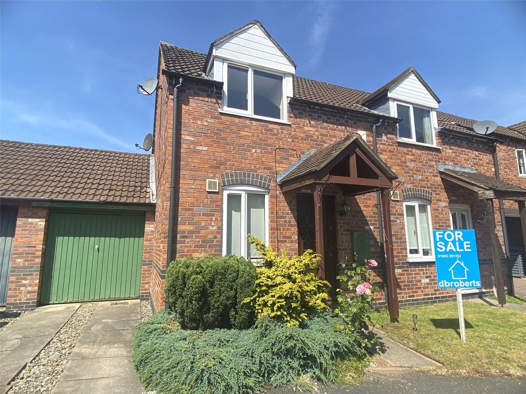 2 bed end terrace house for sale in Kesworth Drive, Priorslee, Telford, Shropshire TF2, £190,000