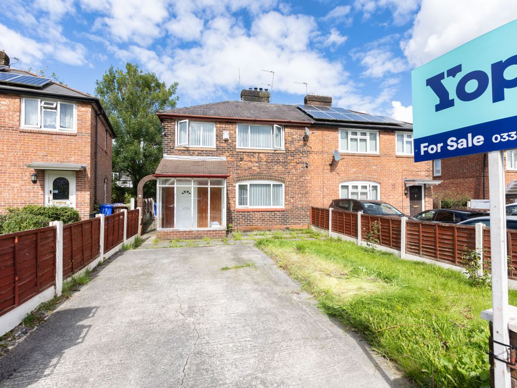 3 bed semidetached house for sale in Heathbank Road, Blackley