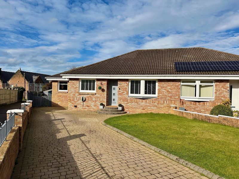 3 bed semidetached bungalow for sale in Church Drive, Mossblown, Ayr