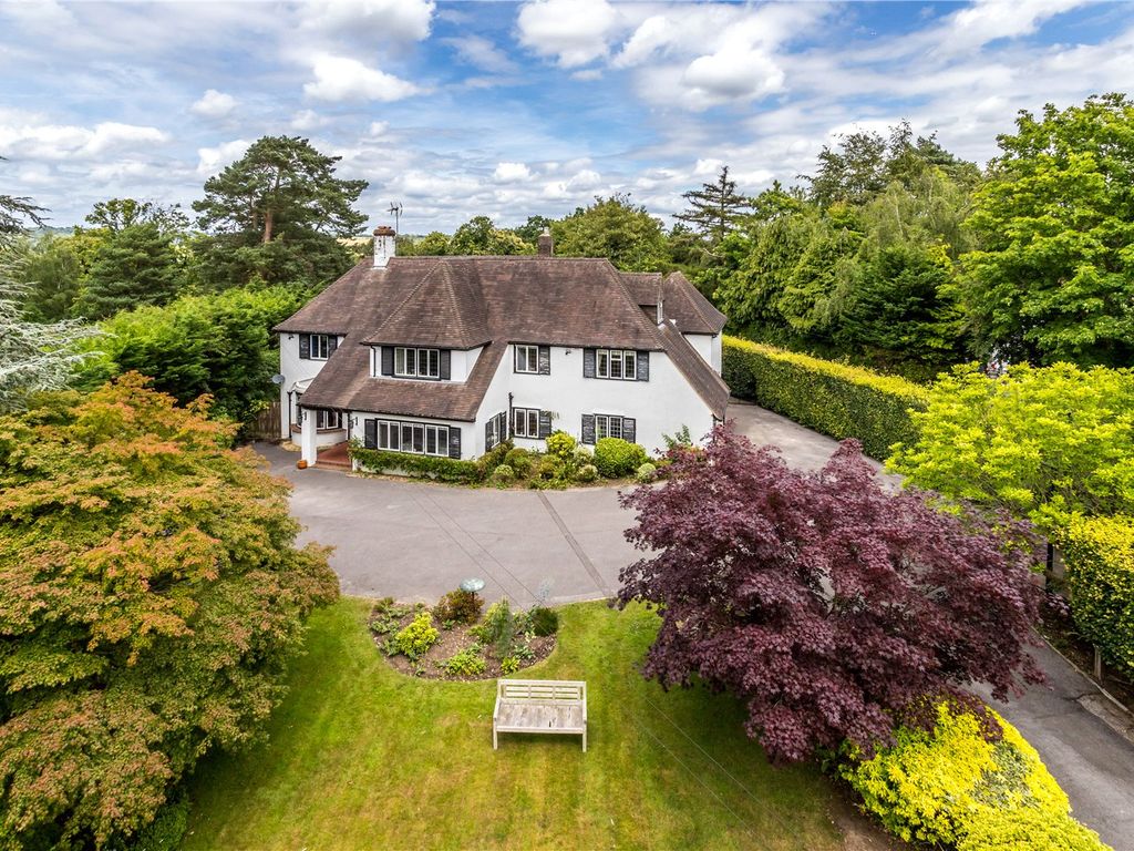 5 bed detached house for sale in Hosey Hill, Westerham TN16, £2,485,000