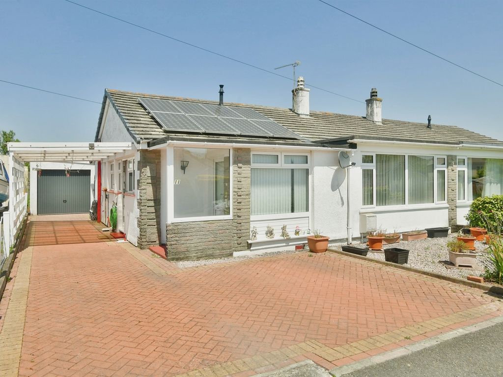 3 bed semidetached bungalow for sale in Taylor Close, Saltash PL12
