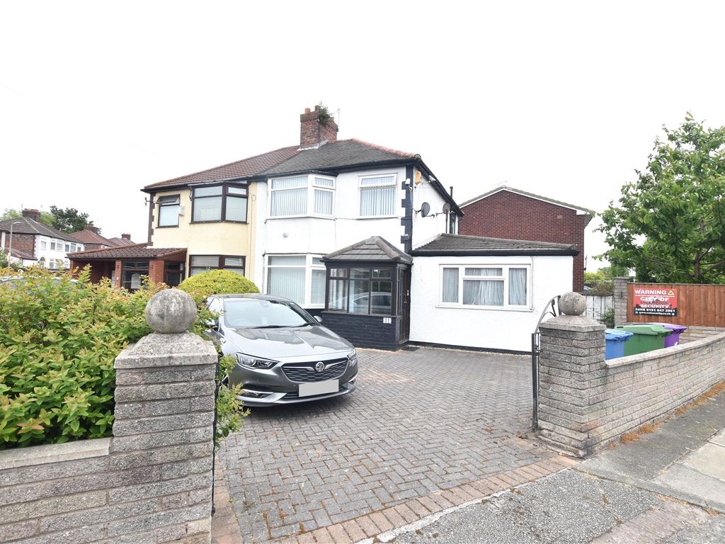 3 bed semidetached house for sale in Ventnor Road, Wavertree