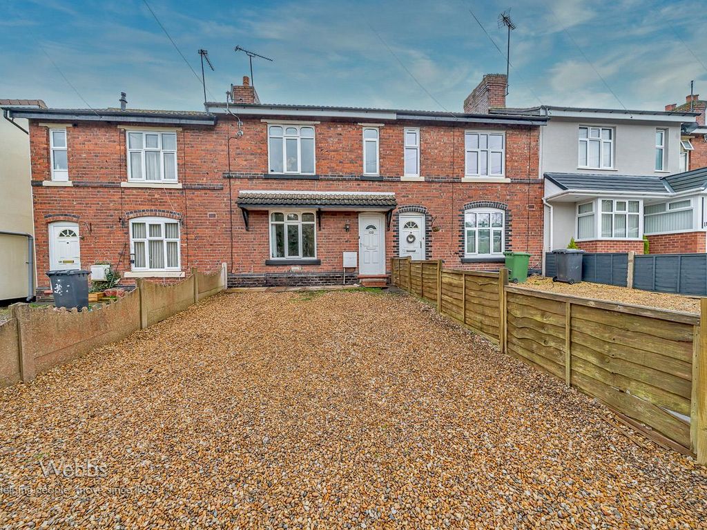 2 bed terraced house for sale in Stafford Road, Huntington, Cannock