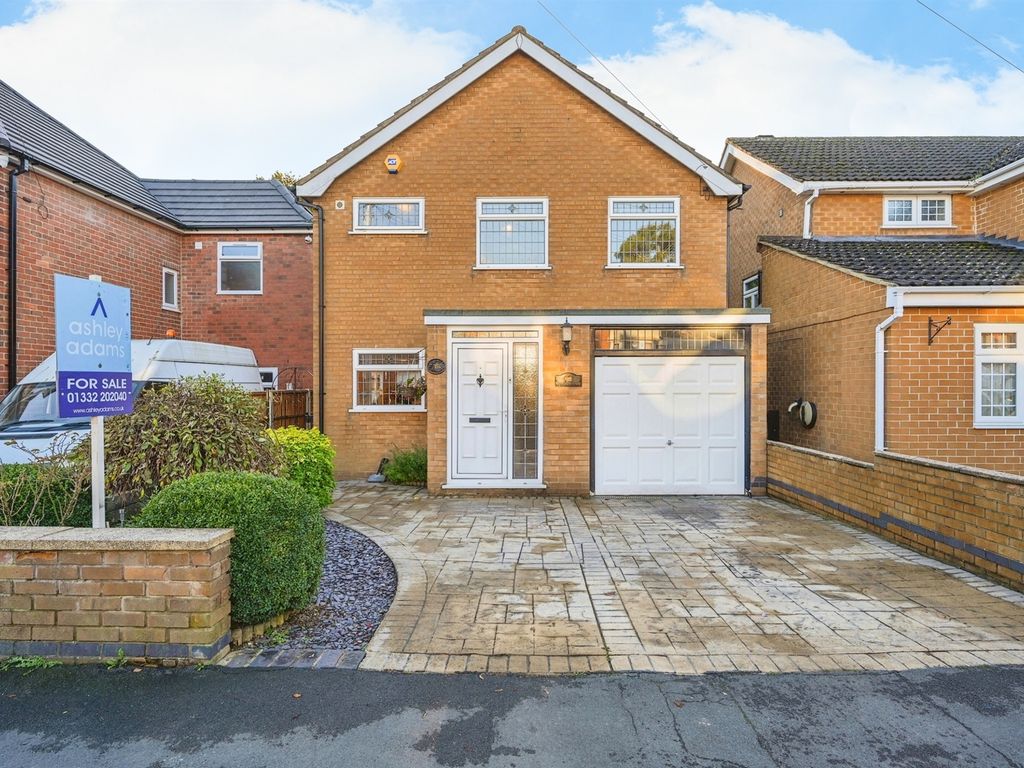 3 bed detached house for sale in Melton Avenue, Littleover, Derby DE23