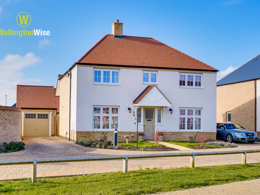4 bed detached house for sale in Peccle Close, Alconbury Weald PE28