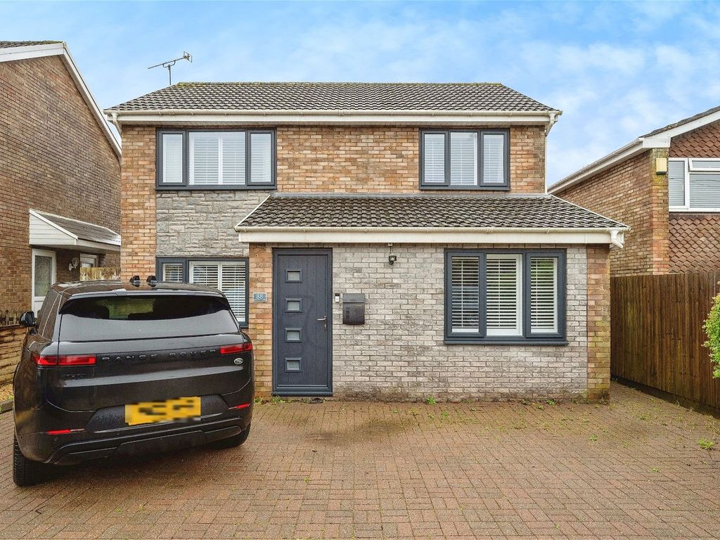 4 bed detached house for sale in Heol West Plas, Coity, Bridgend CF35