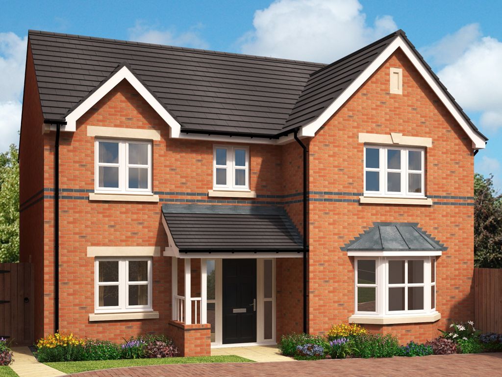 New home, 4 bed detached house for sale in Outseats Farm, Opp Train