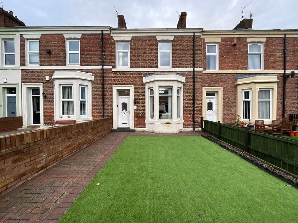 3 bed terraced house for sale in Albert Road, Jarrow NE32, £150,000
