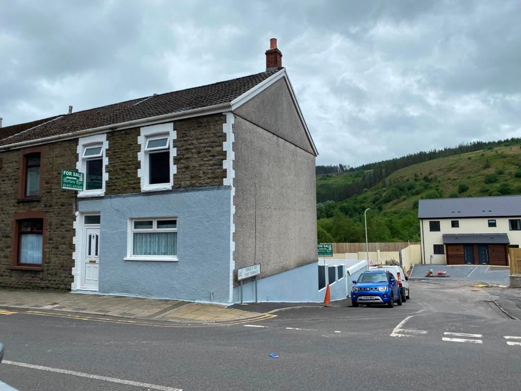 3 bed end terrace house for sale in Clydach Road, Tonypandy CF40, £