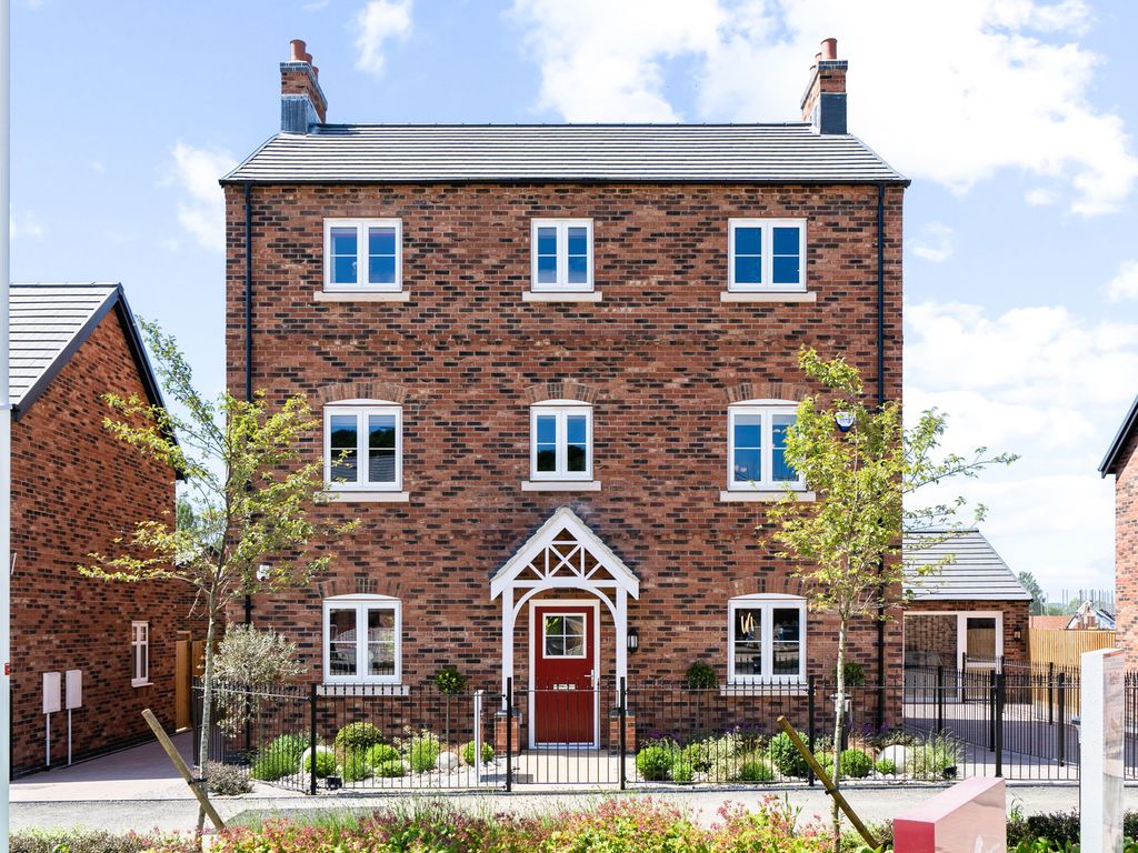 New home, 5 bed detached house for sale in Lily Street Farm Way, Swanwick, Alfreton DE55, £