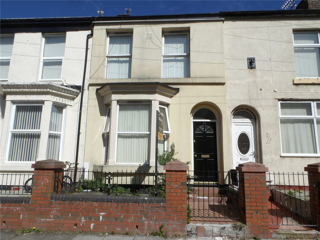 3 bed terraced house for sale in Ullswater Street, Liverpool L5, £