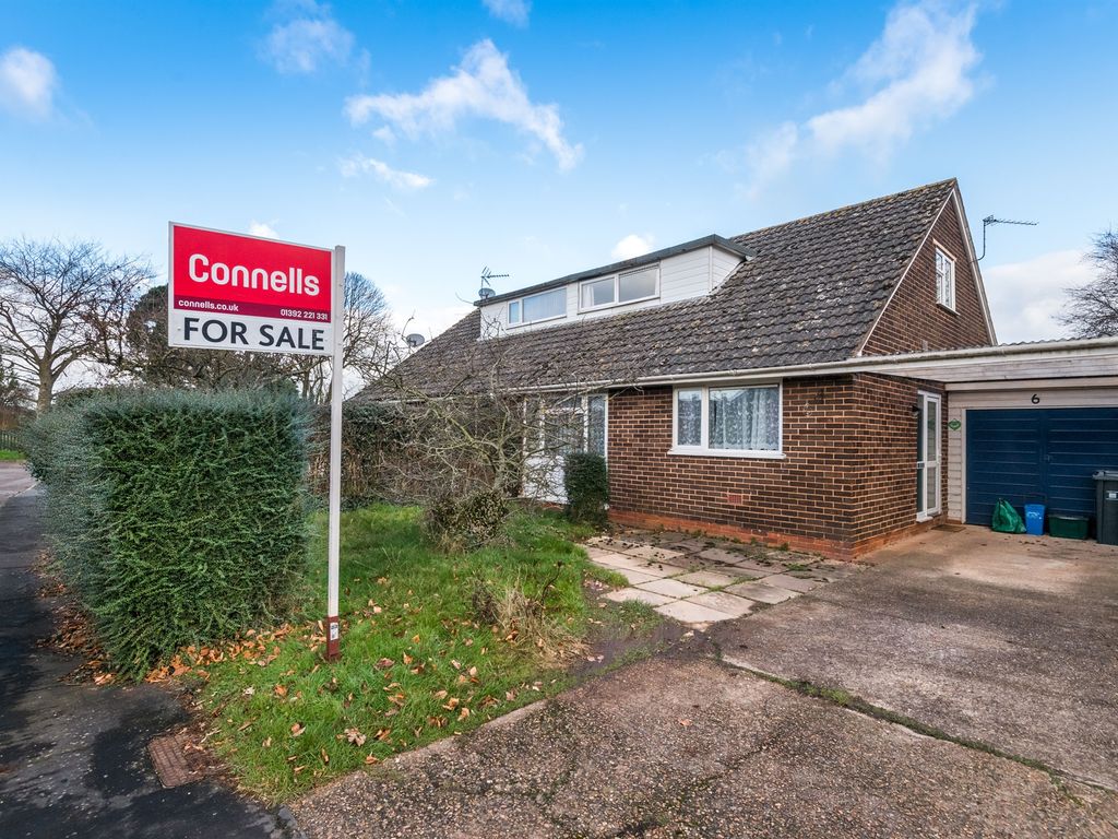 4 bed semidetached house for sale in Culvert Road, Stoke Canon, Exeter