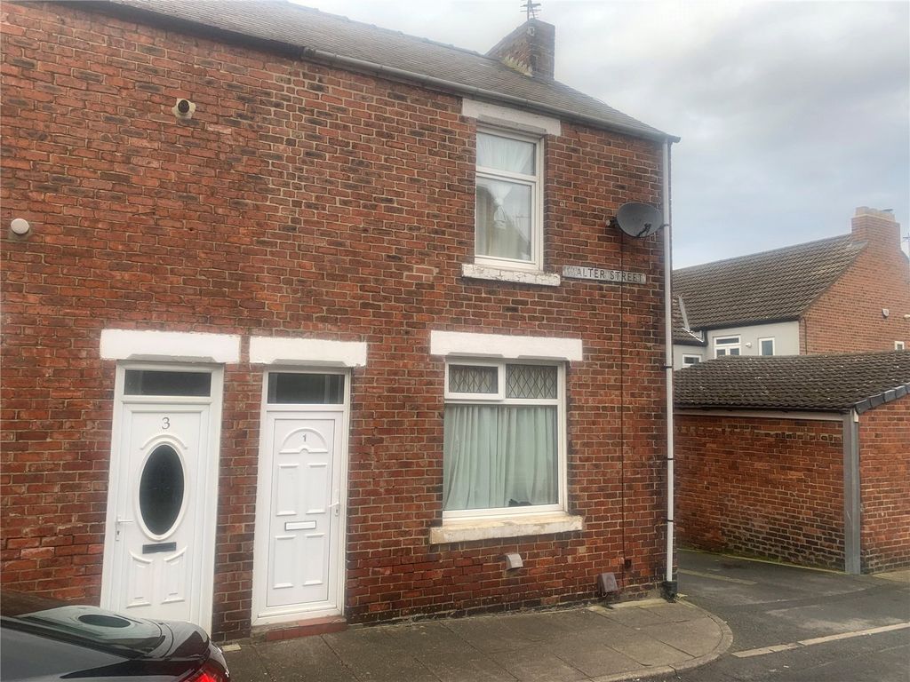 2 bed terraced house for sale in Walter Street, Shildon DL4, £47,000