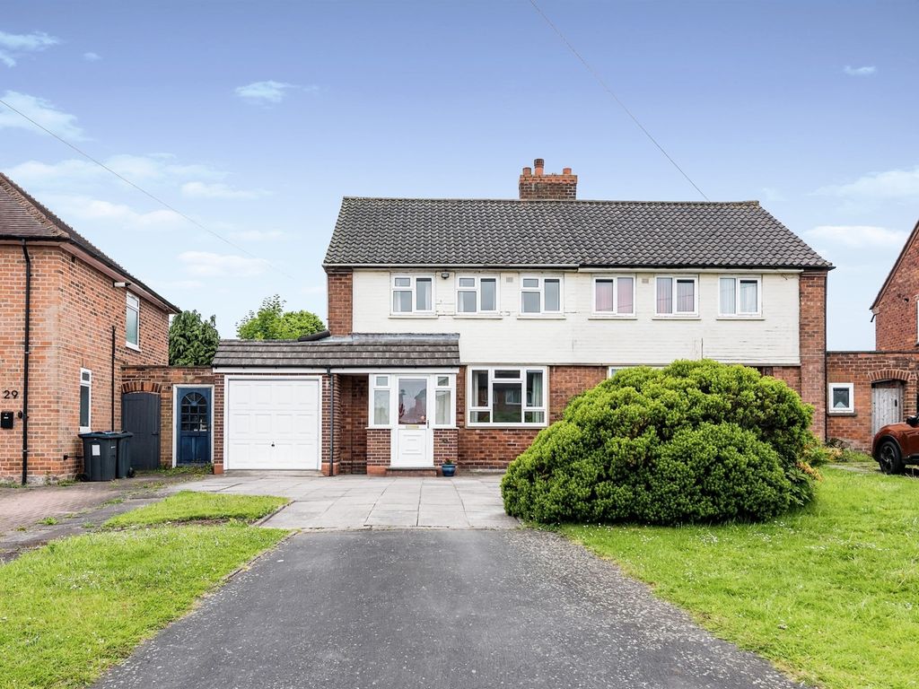 3 bed semidetached house for sale in Fowler Road, Sutton Coldfield B75