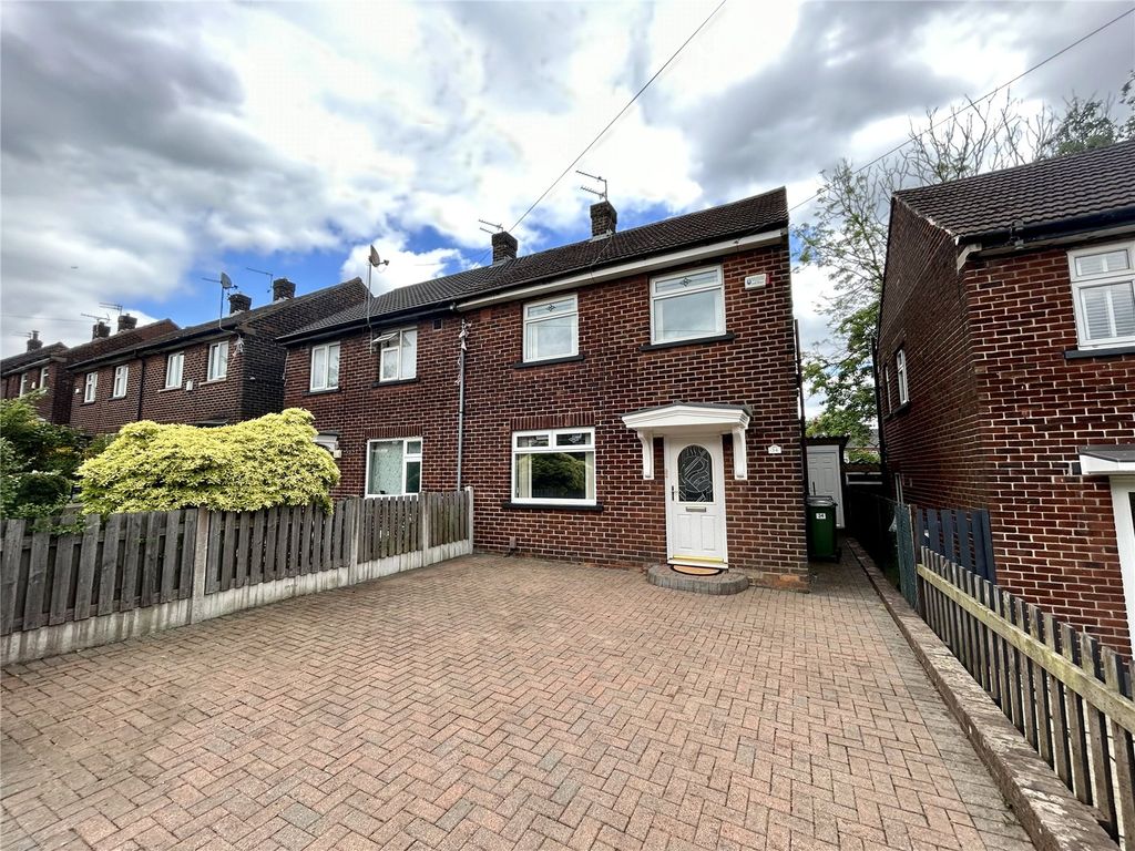 2 bed semidetached house for sale in Hutton Avenue, AshtonUnderLyne, Greater Manchester OL6