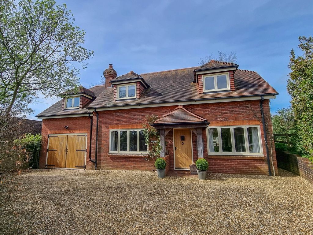 4 bed detached house for sale in Cow Drove Hill, Kings Somborne