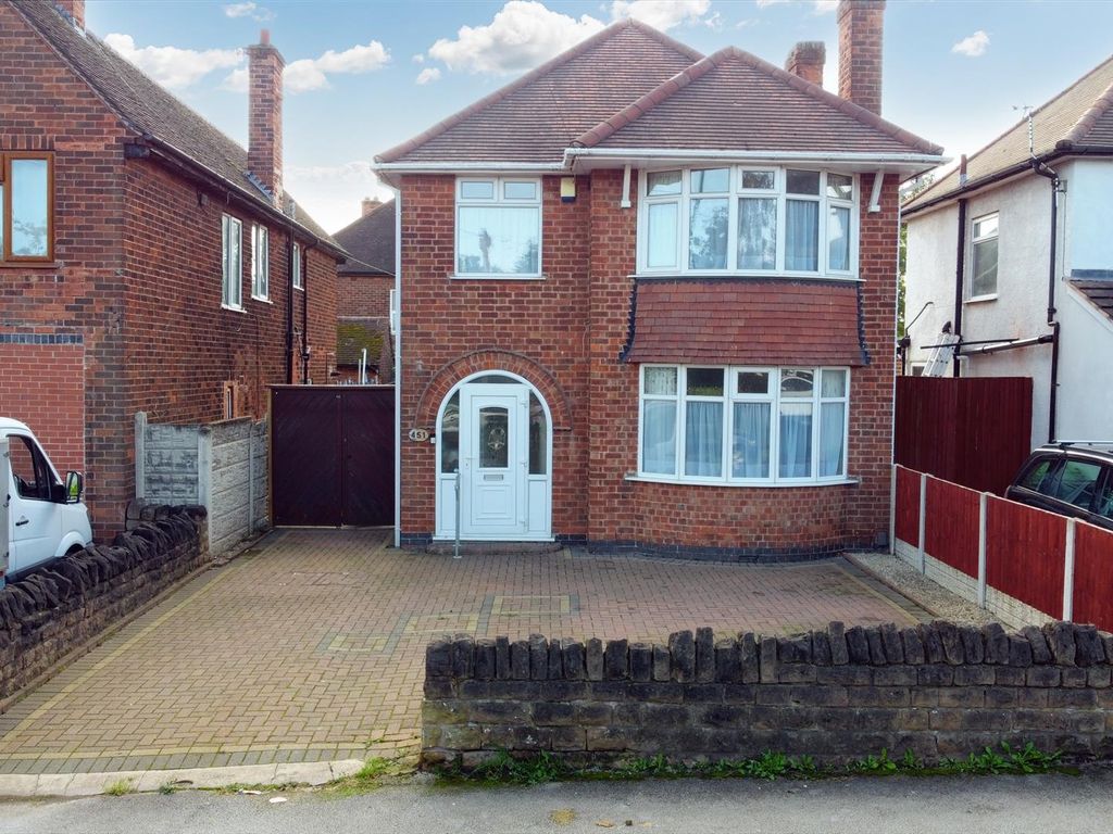 3 bed detached house for sale in Aspley Lane, Aspley, Nottingham NG8, £