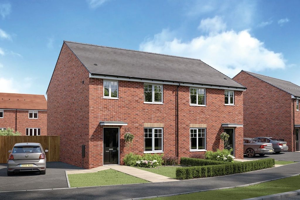 New home, 3 bed semidetached house for sale in "The Byford Plot 15