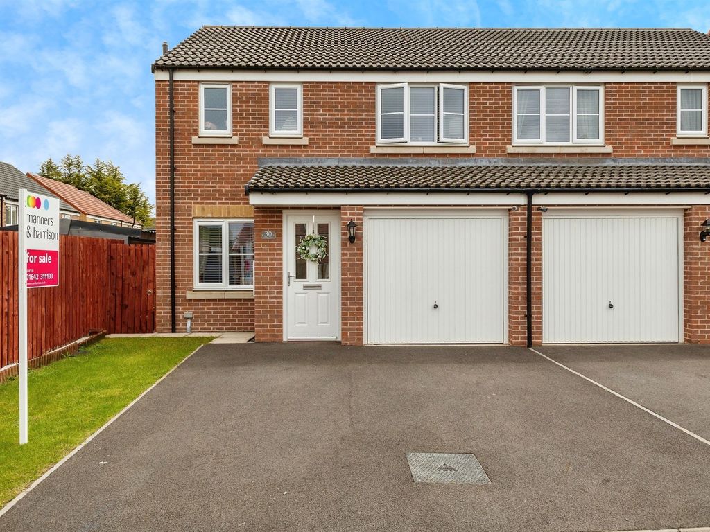 3 bed semidetached house for sale in Acorn Drive, Middlesbrough TS5, £