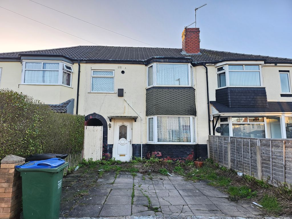 4 bed terraced house for sale in Willingsworth Road, Wednesbury WS10, £
