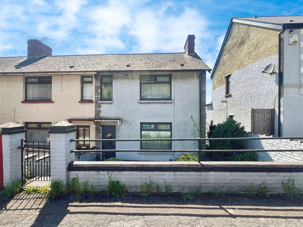 2 bed semidetached house for sale in 21 Geifr Road, Margam, Port