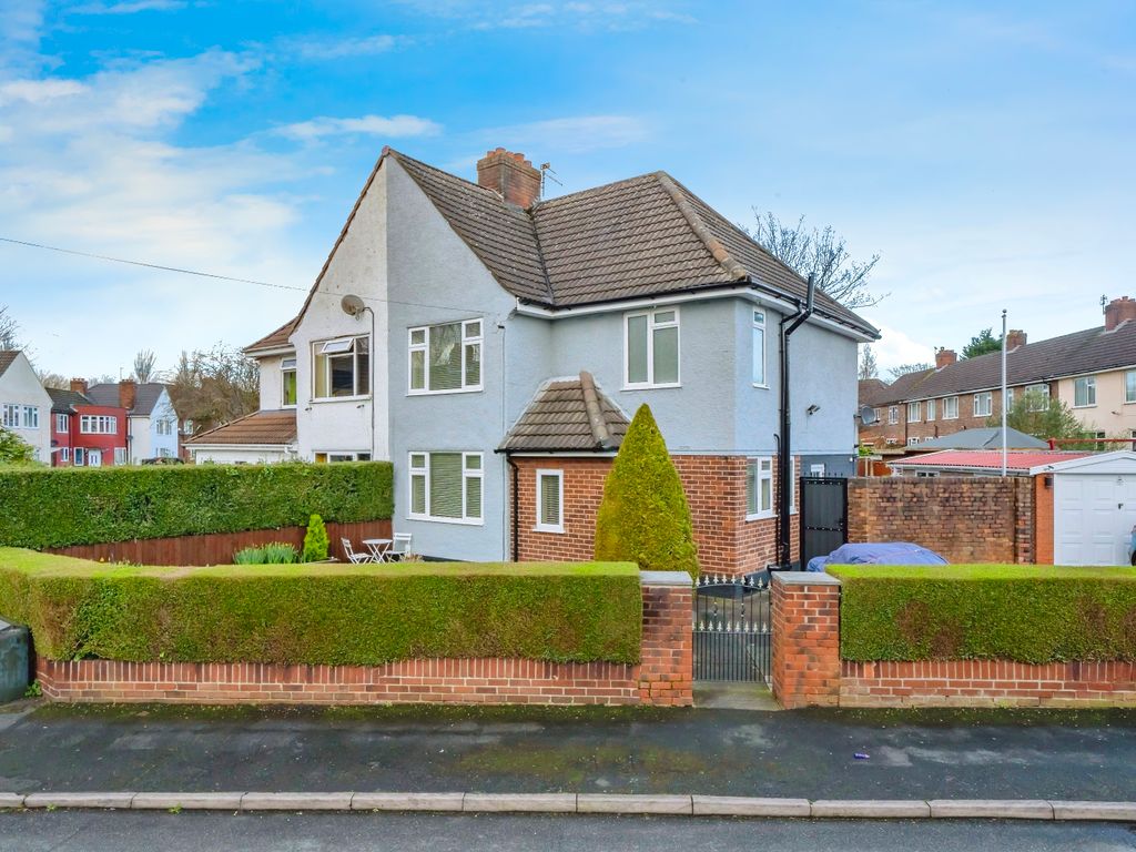 3 bed semidetached house for sale in Hood Road, Widnes, Cheshire WA8