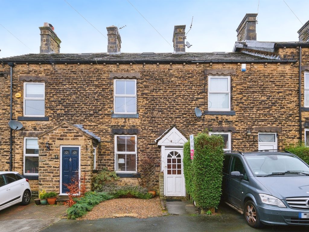 3 bed terraced house for sale in Derby Road, Rawdon, Leeds LS19, £