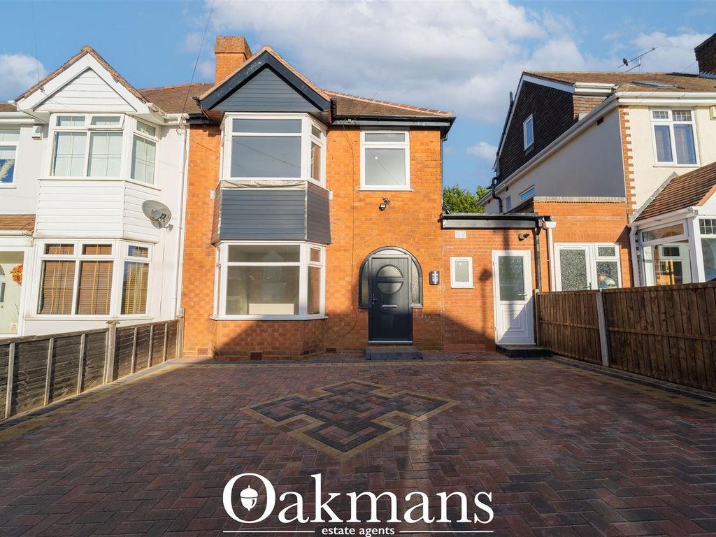 3 bed semidetached house for sale in Bradstock Road, Birmingham B30