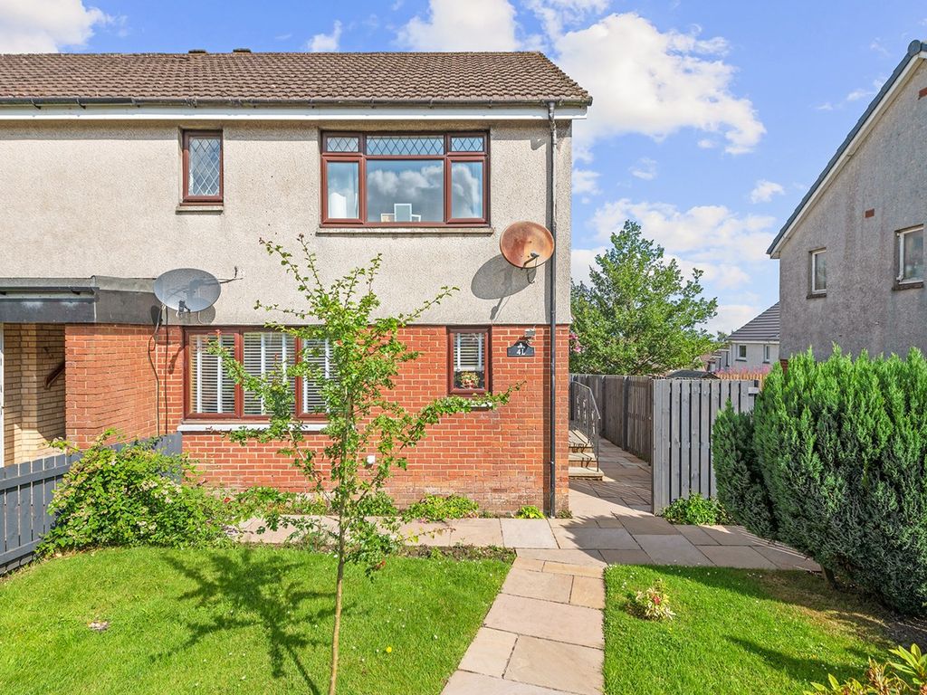 2 bed flat for sale in Easton Drive, Shieldhill, Falkirk FK1, £108,000