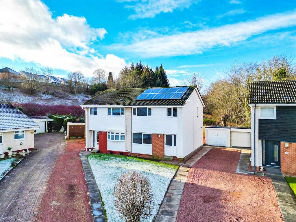 3 bed semidetached house for sale in Armour Court, Blantyre, Glasgow