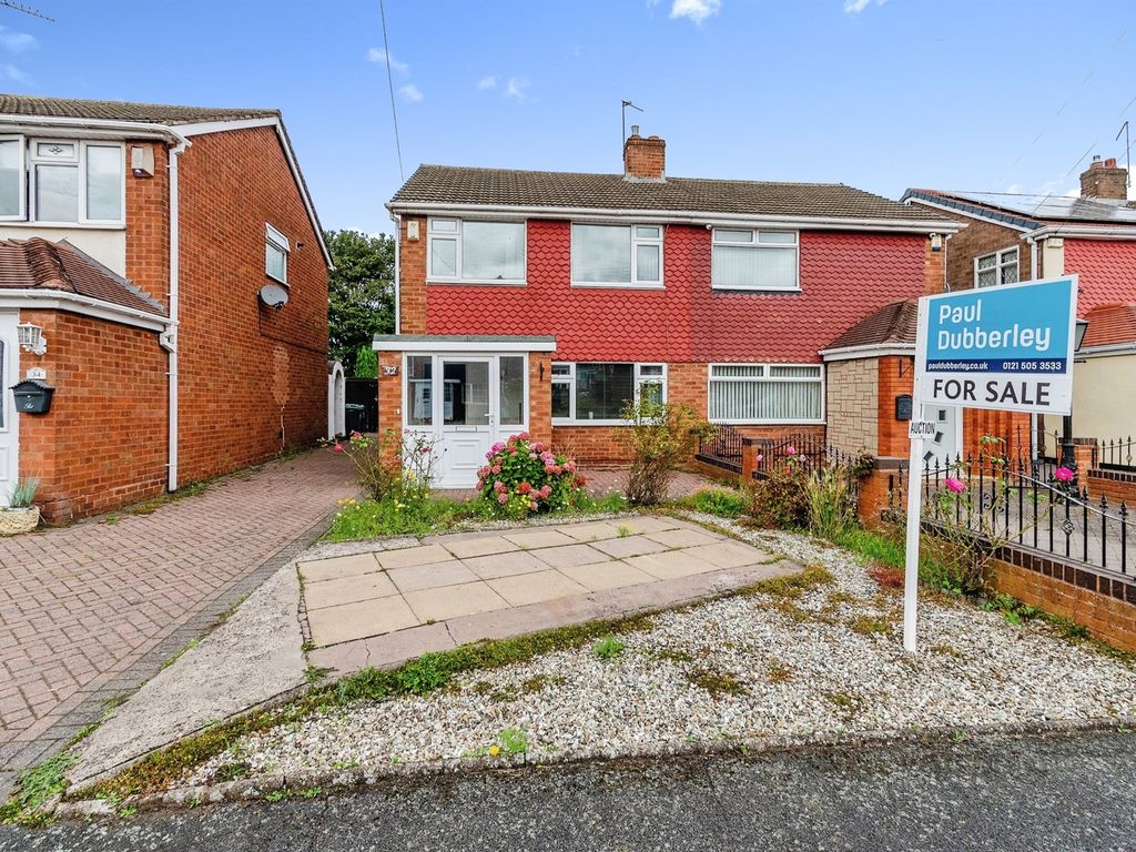 3 bed semidetached house for sale in Tame Avenue, Wednesbury WS10, £